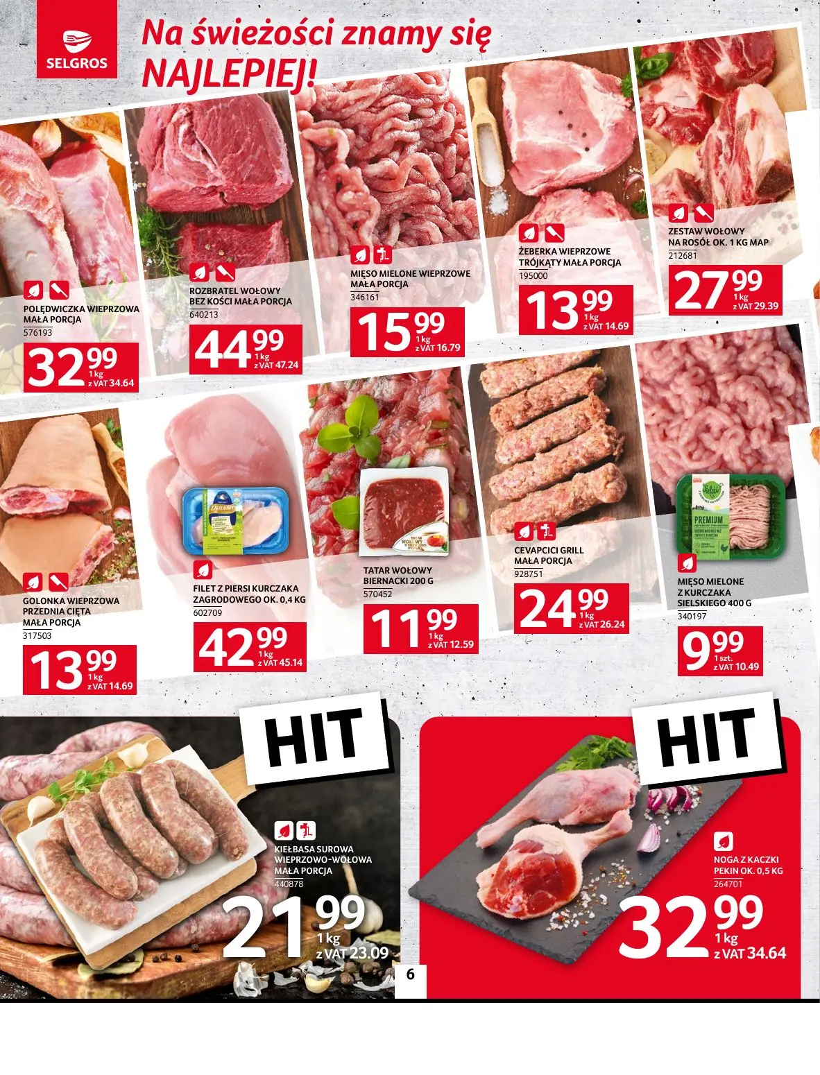 gazetka promocyjna SELGROS Oferta spożywcza - Strona 6