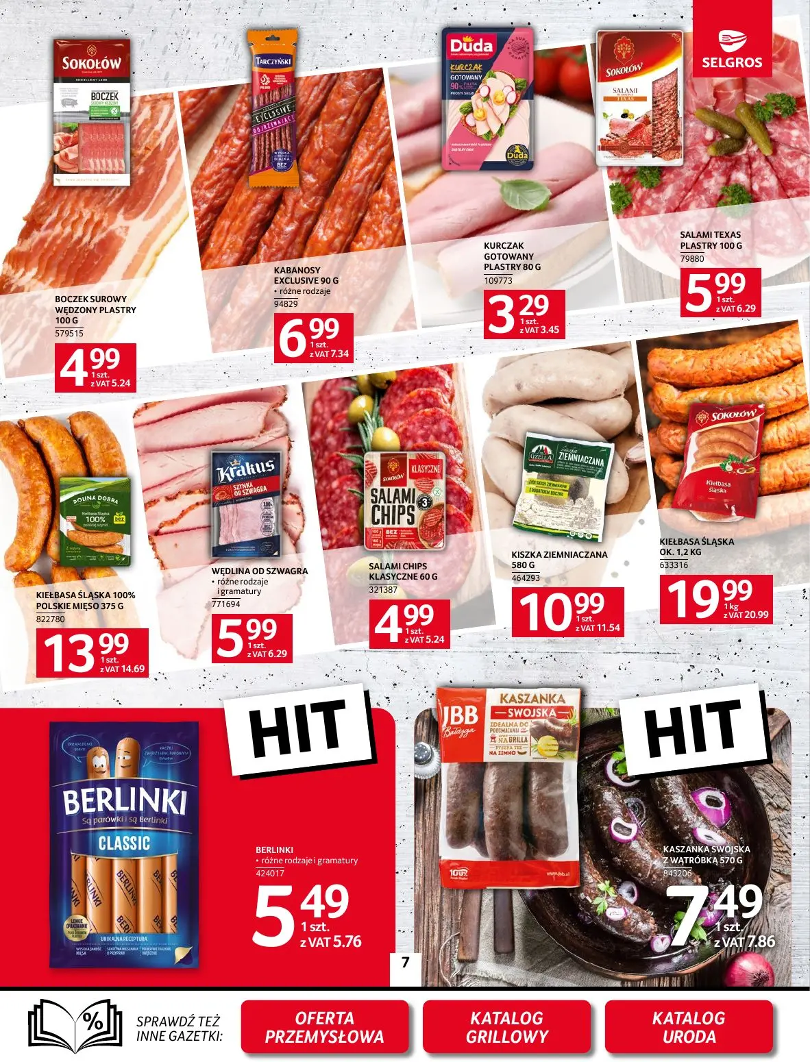 gazetka promocyjna SELGROS Oferta spożywcza - Strona 7