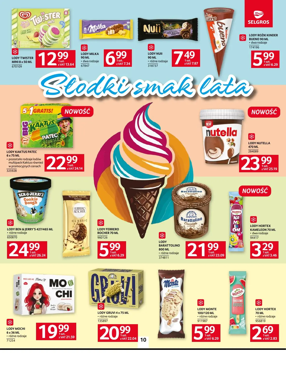 gazetka promocyjna SELGROS Oferta spożywcza - Strona 10