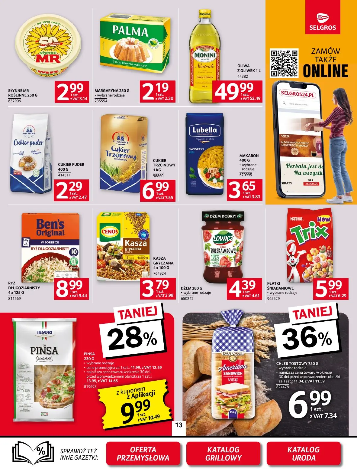 gazetka promocyjna SELGROS Oferta spożywcza - Strona 13