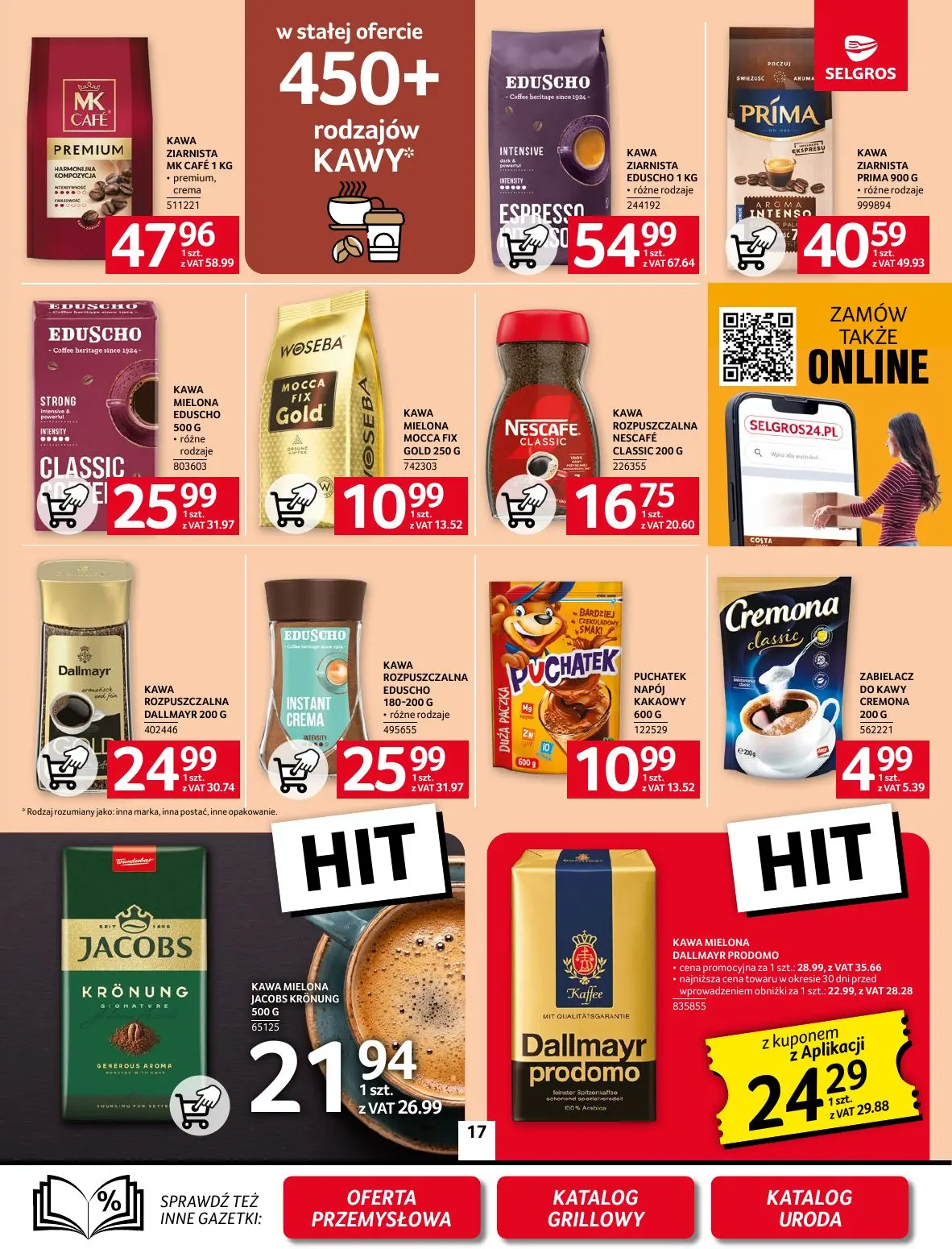 gazetka promocyjna SELGROS Oferta spożywcza - Strona 17