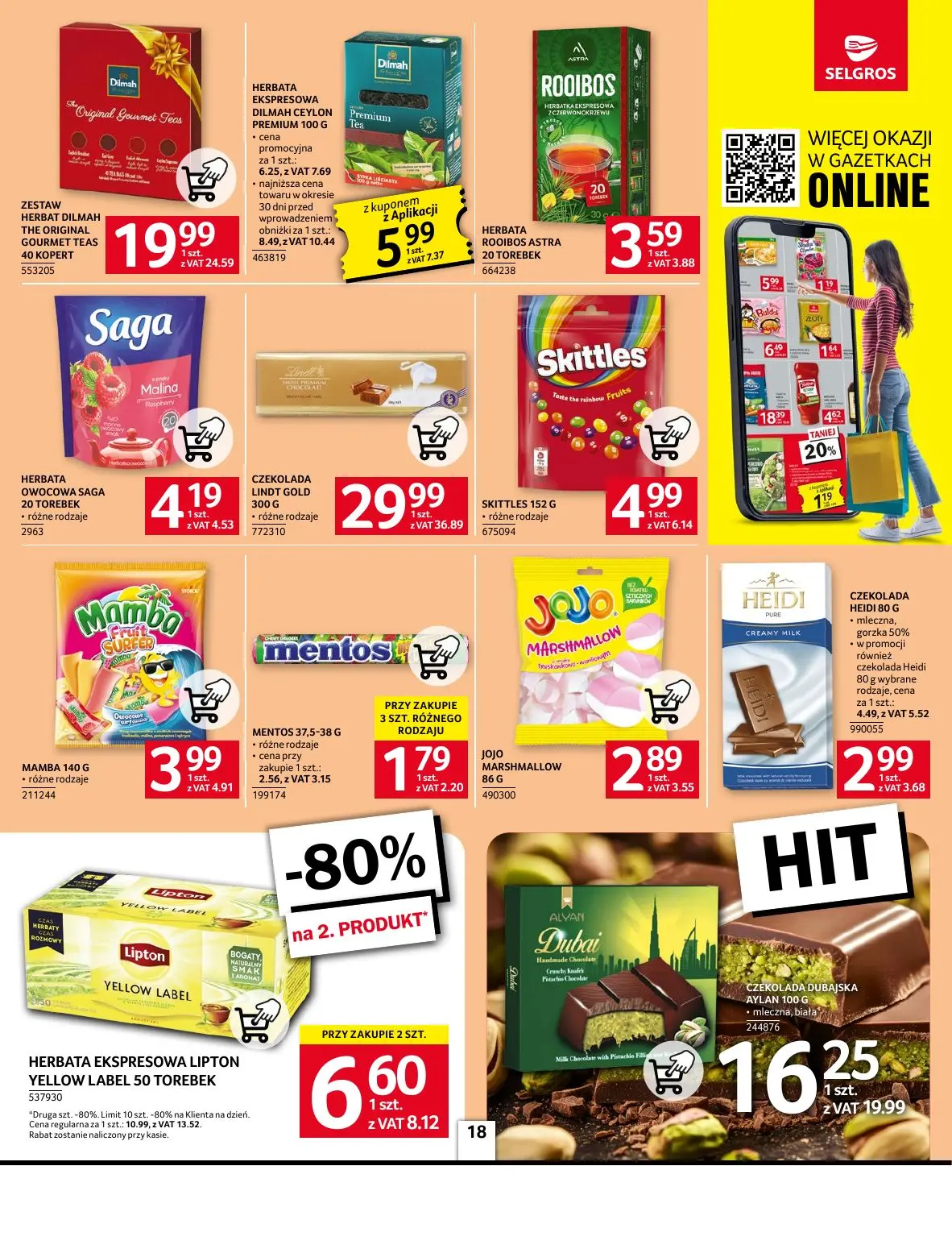 gazetka promocyjna SELGROS Oferta spożywcza - Strona 18