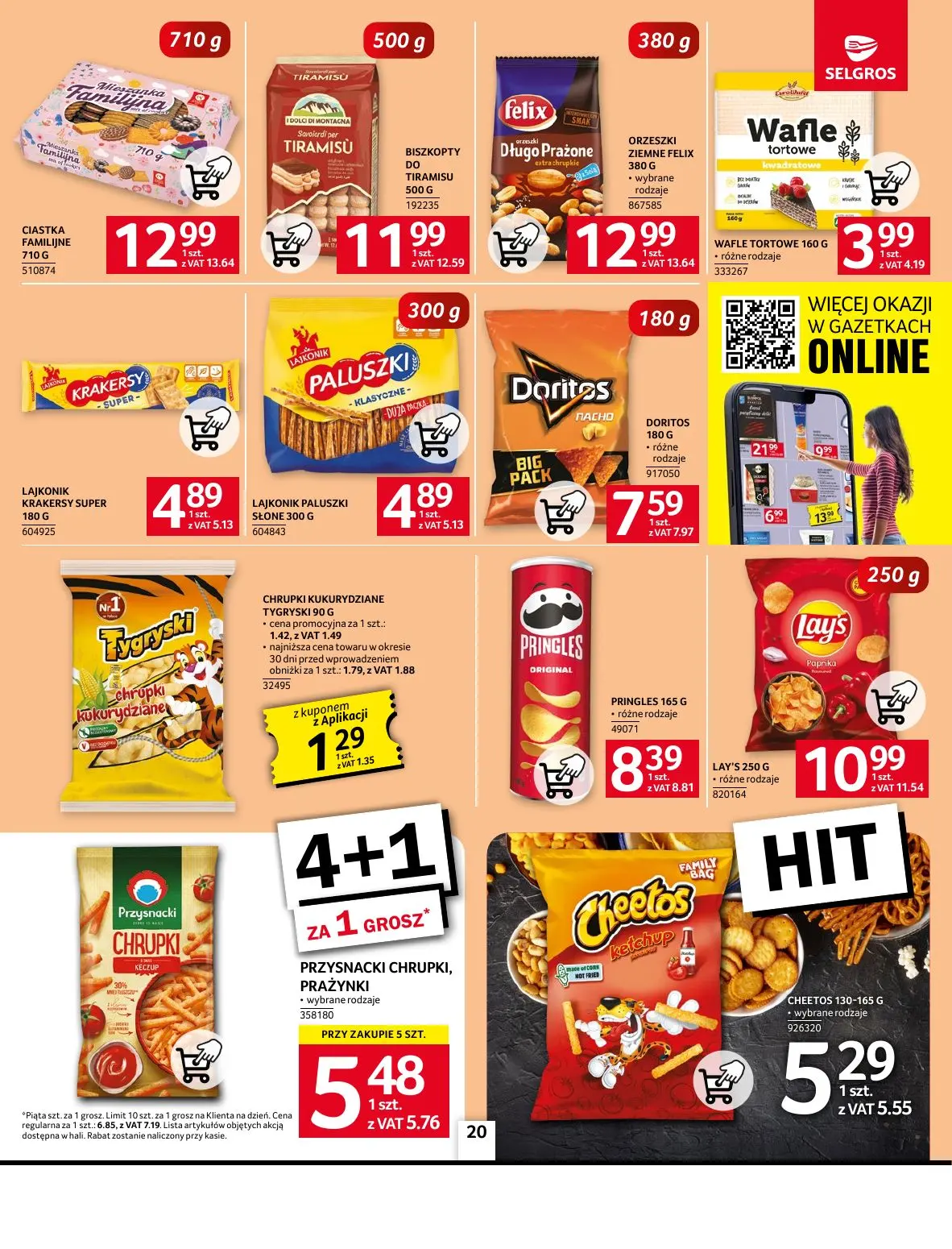 gazetka promocyjna SELGROS Oferta spożywcza - Strona 20