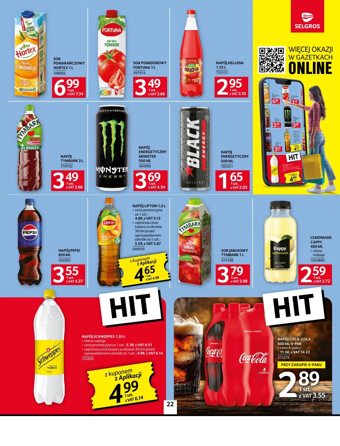 gazetka promocyjna SELGROS Oferta spożywcza - Strona 22