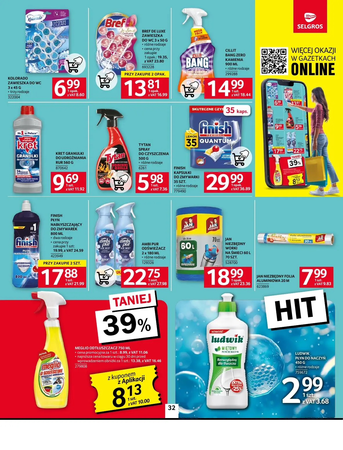 gazetka promocyjna SELGROS Oferta spożywcza - Strona 32