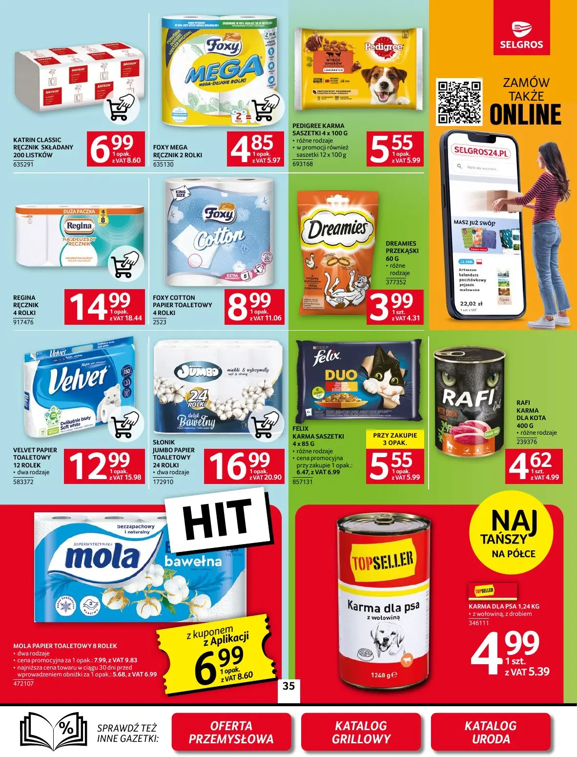 gazetka promocyjna SELGROS Oferta spożywcza - Strona 35