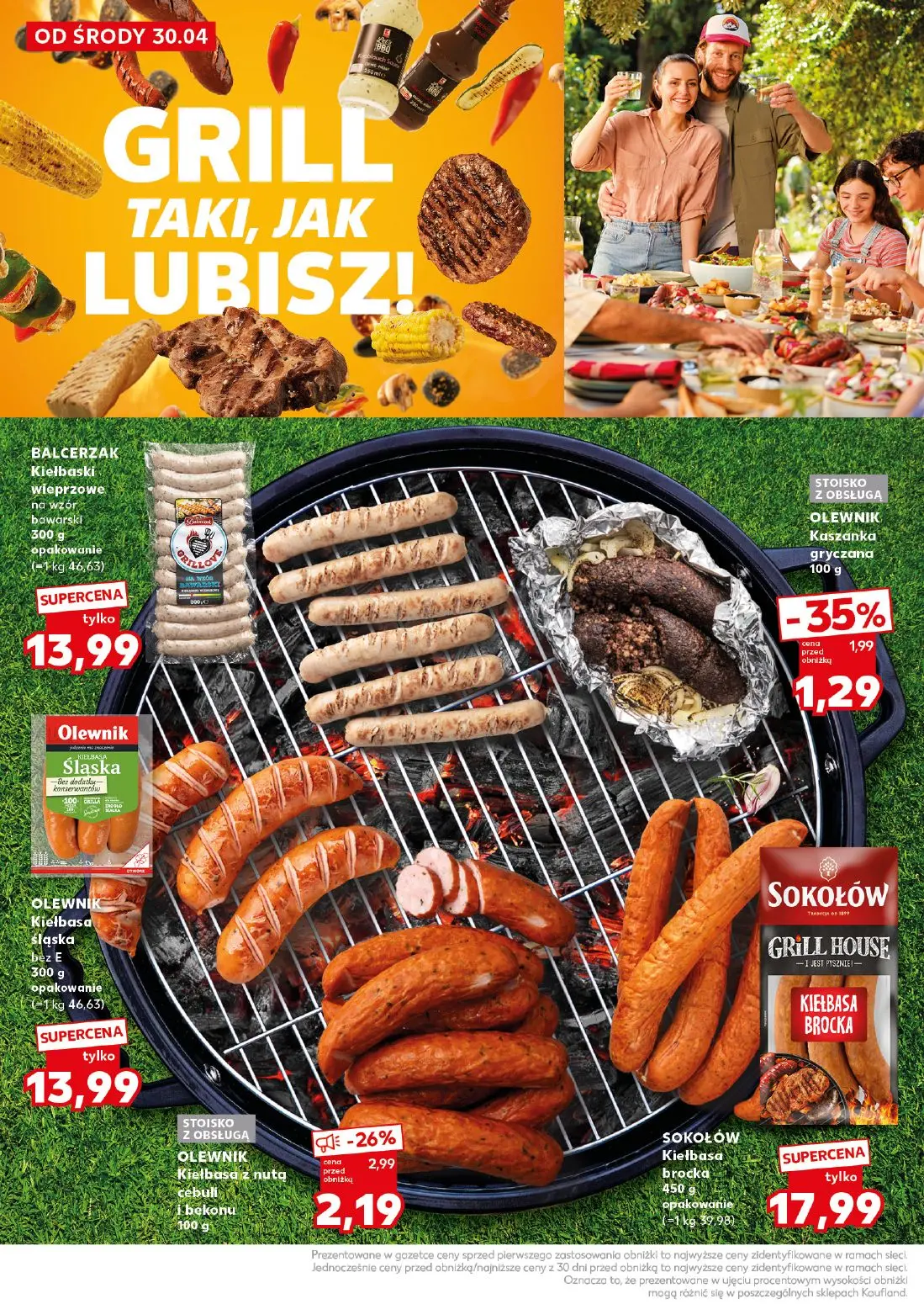 gazetka promocyjna Kaufland Grill taki, jak lubisz! - Strona 4