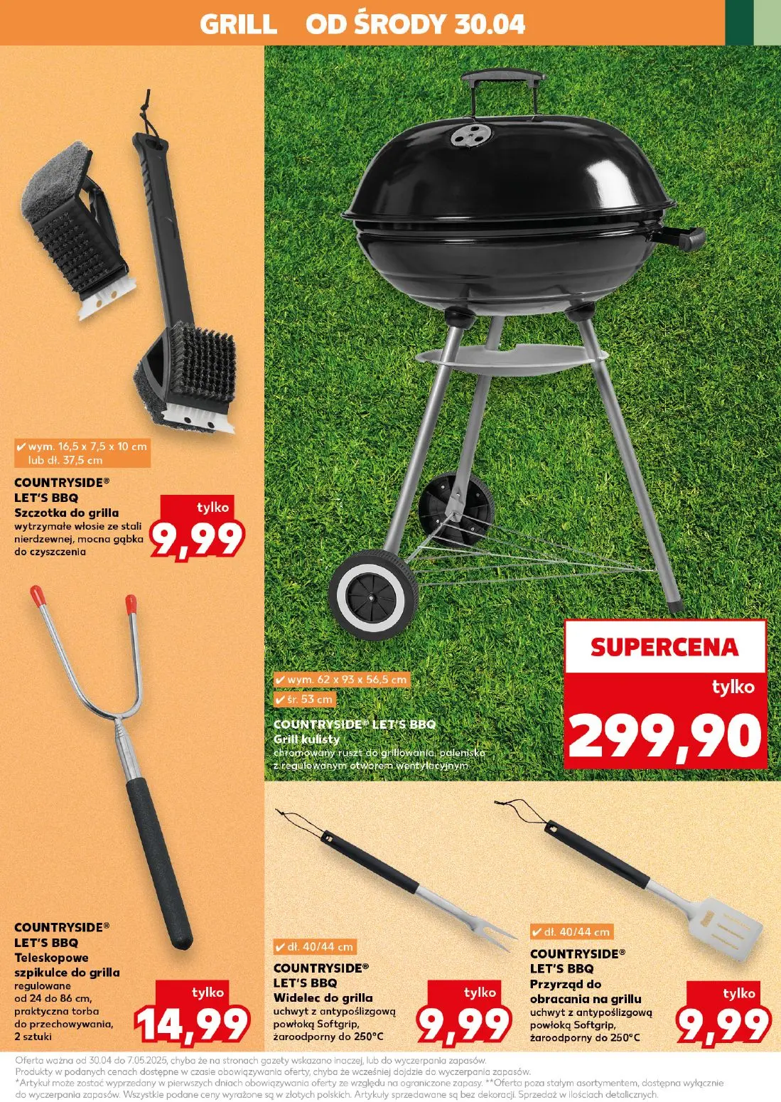 gazetka promocyjna Kaufland Grill taki, jak lubisz! - Strona 15