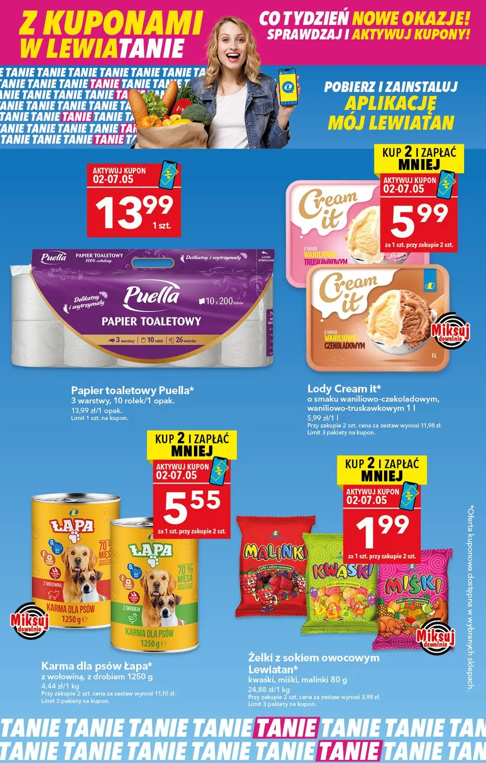 gazetka promocyjna LEWIATAN Z kuponami w Lewiatanie - Strona 1