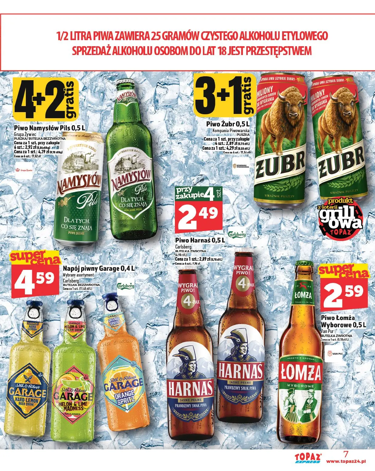 gazetka promocyjna Topaz Express - Strona 7