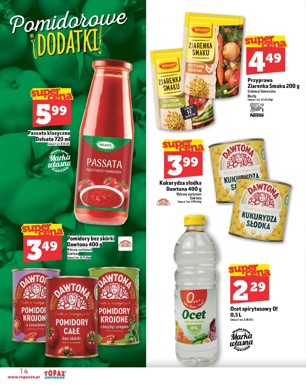 gazetka promocyjna Topaz Express - Strona 14