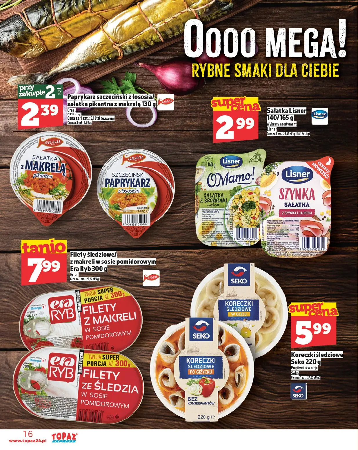 gazetka promocyjna Topaz Express - Strona 16