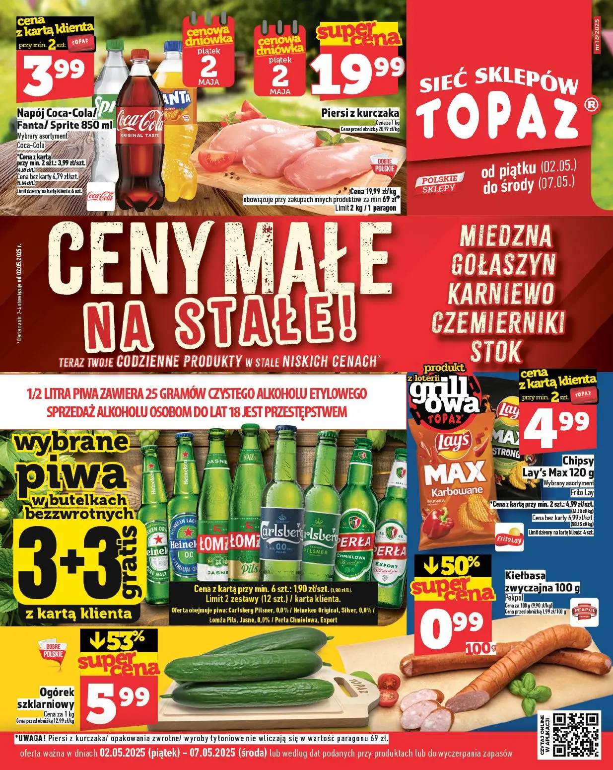 gazetka promocyjna Topaz Ceny Małe - Strona 1