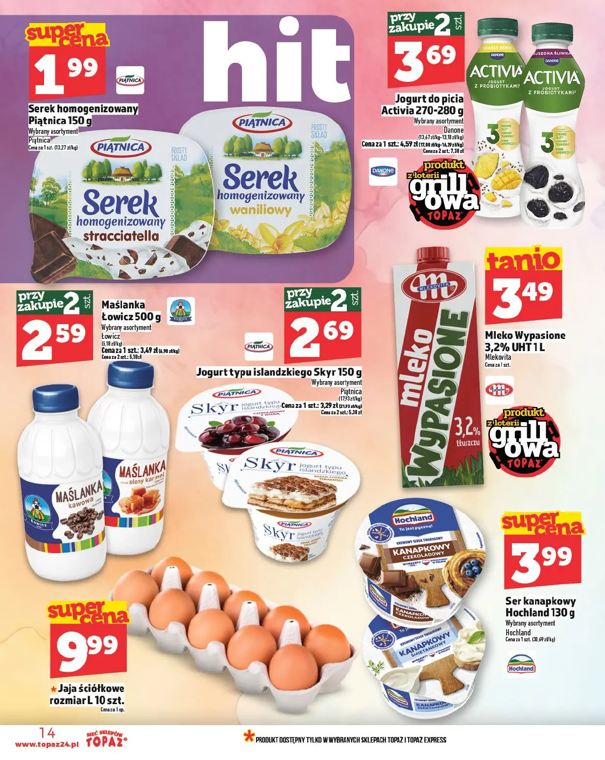 gazetka promocyjna Topaz Ceny Małe - Strona 14