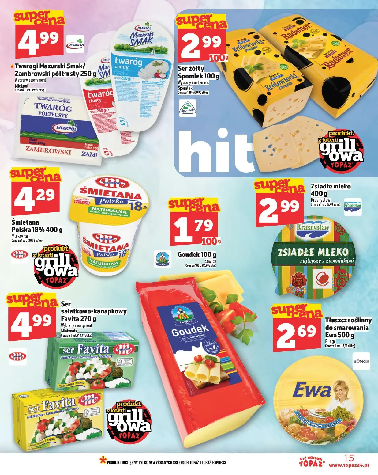 gazetka promocyjna Topaz Ceny Małe - Strona 15