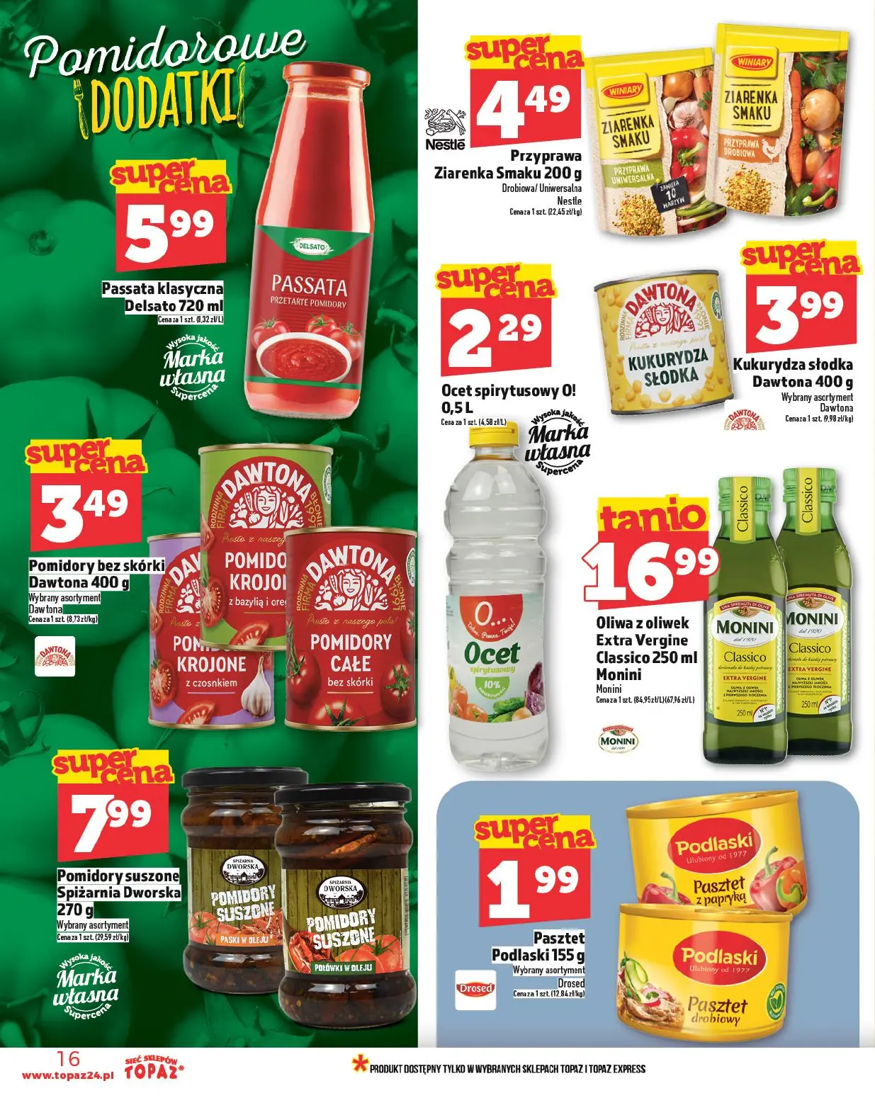 gazetka promocyjna Topaz Ceny Małe - Strona 16