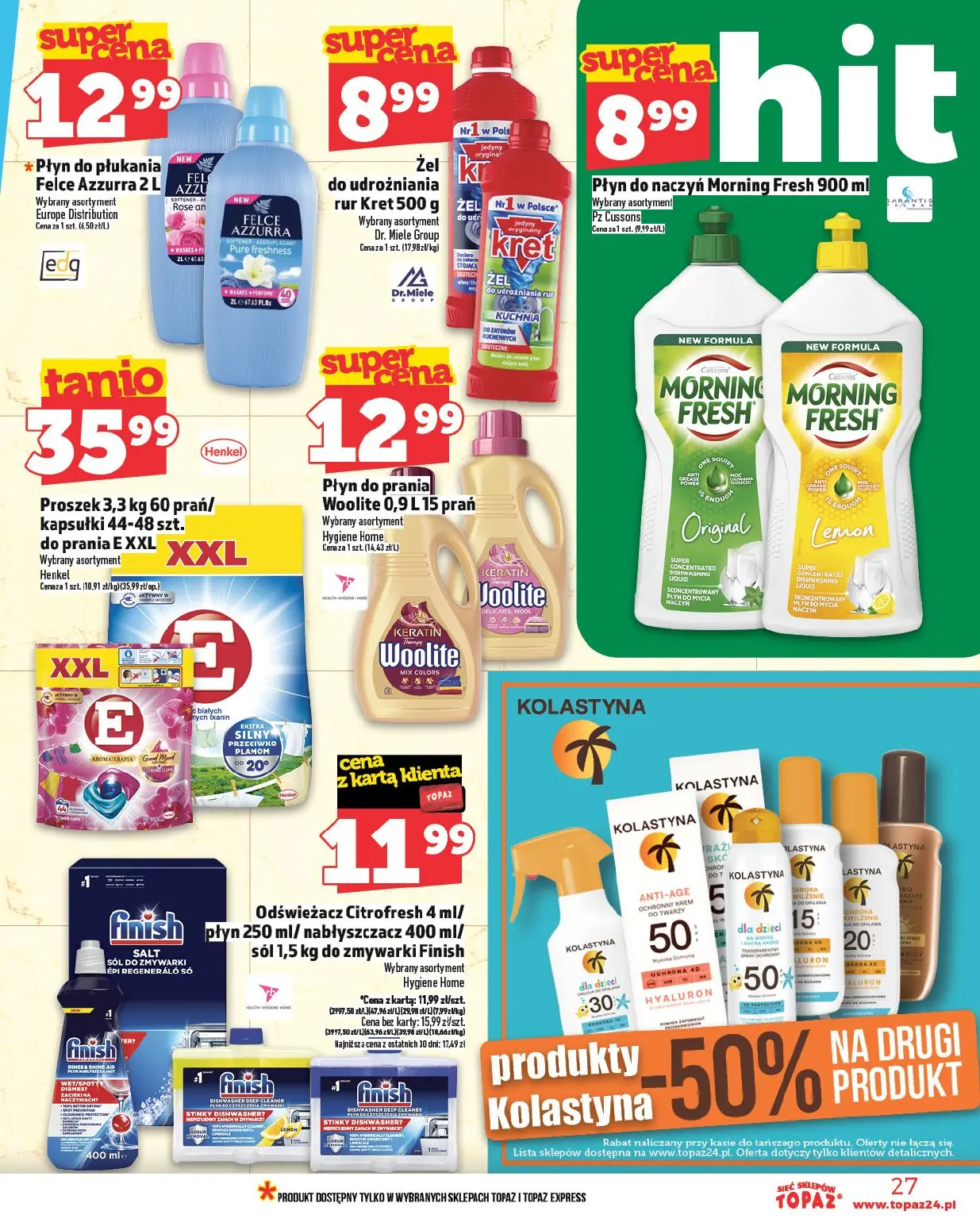 gazetka promocyjna Topaz Ceny Małe - Strona 27