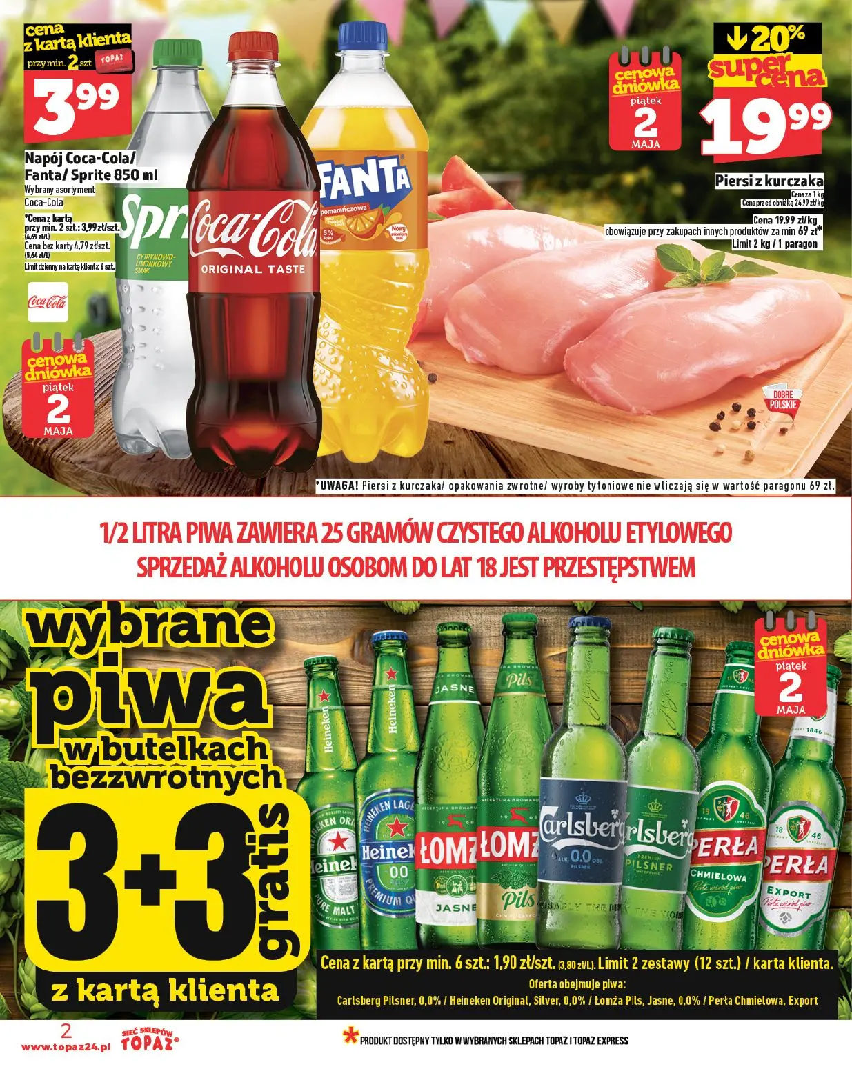 gazetka promocyjna Topaz Warszawa - Strona 2