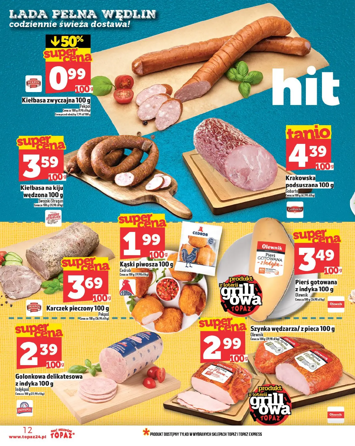 gazetka promocyjna Topaz Warszawa - Strona 12