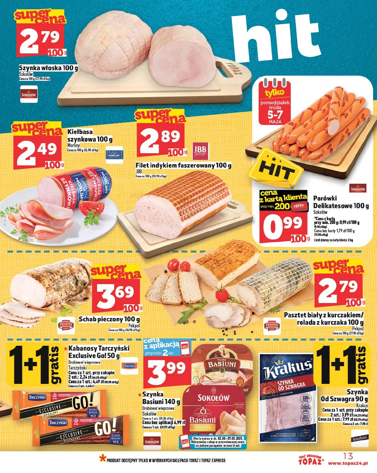 gazetka promocyjna Topaz Warszawa - Strona 13