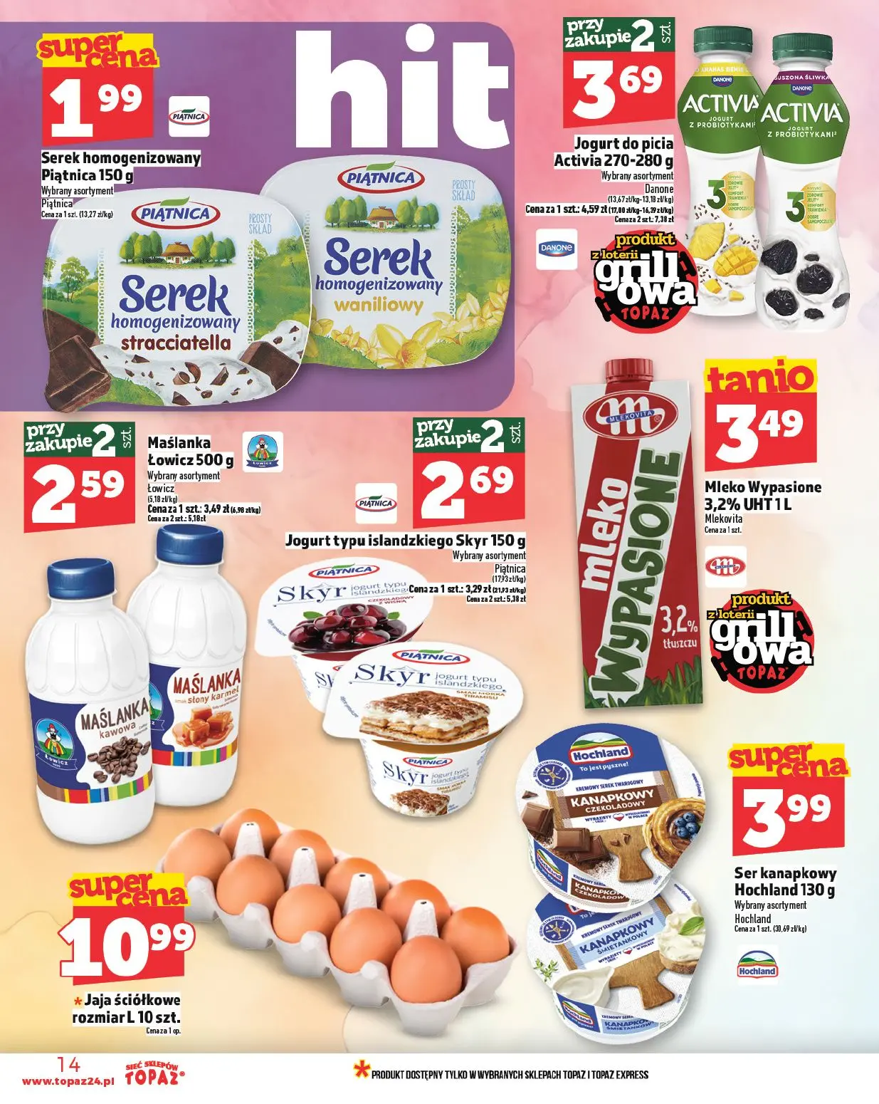 gazetka promocyjna Topaz Warszawa - Strona 14