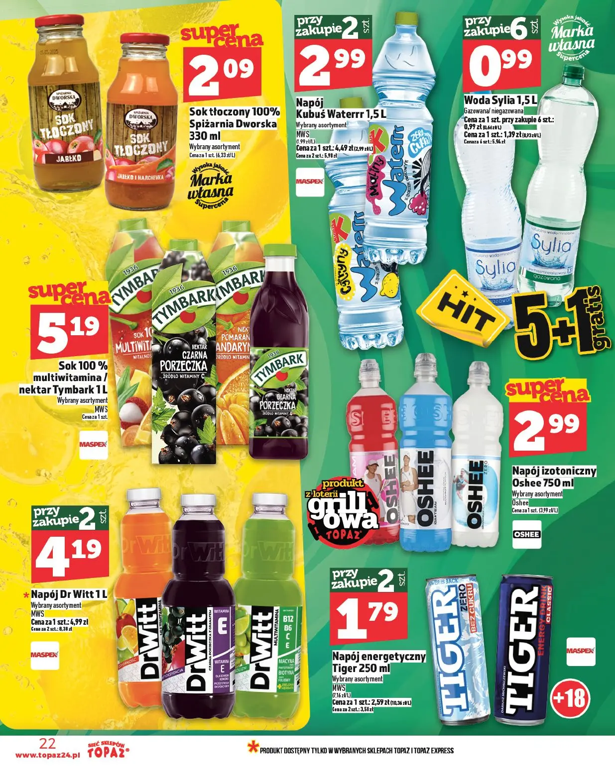 gazetka promocyjna Topaz Warszawa - Strona 22