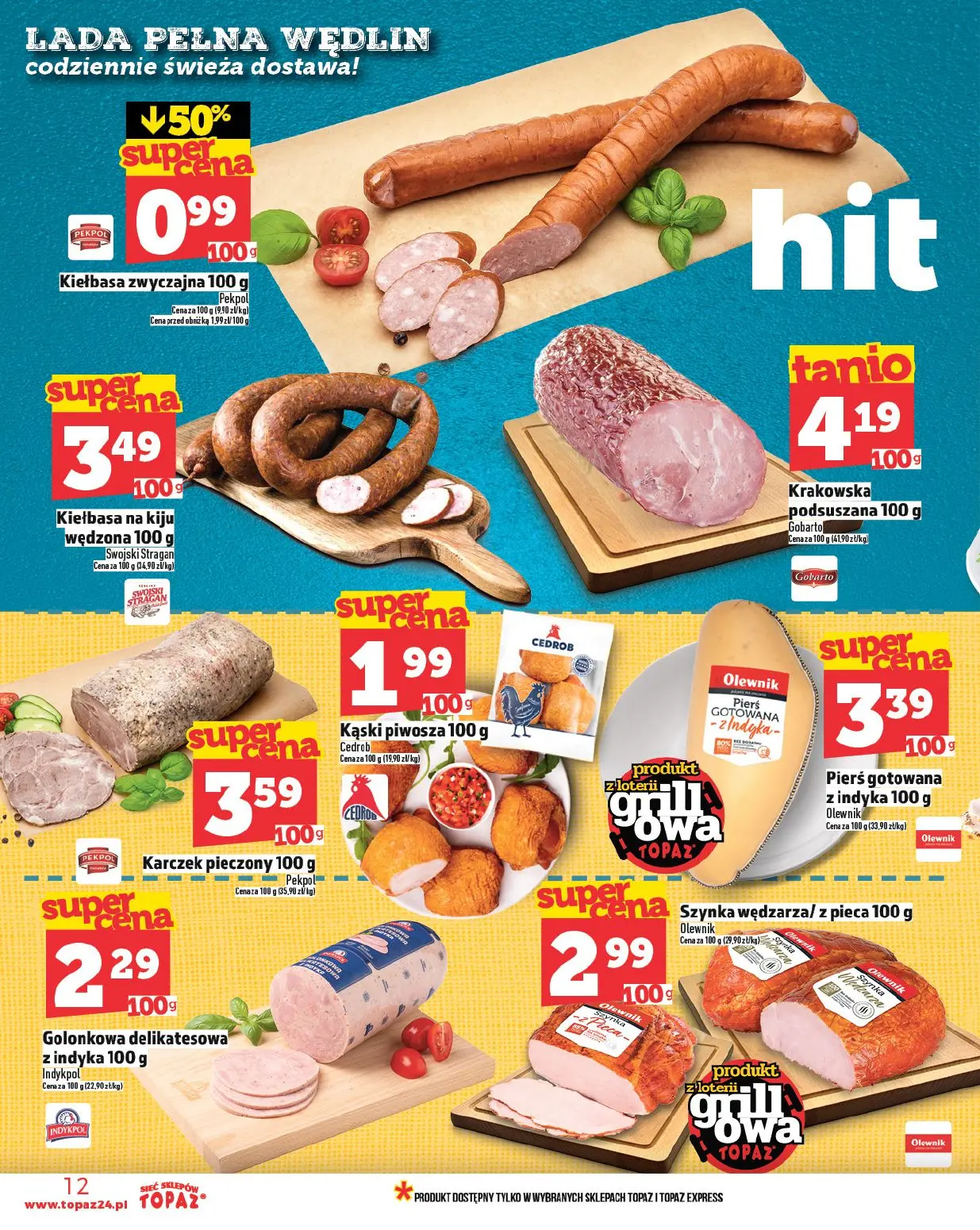gazetka promocyjna Topaz Ogólna - Strona 12