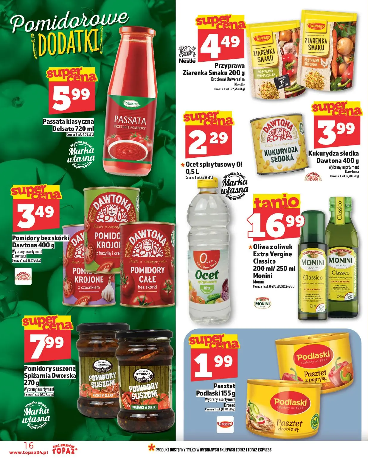 gazetka promocyjna Topaz Ogólna - Strona 16
