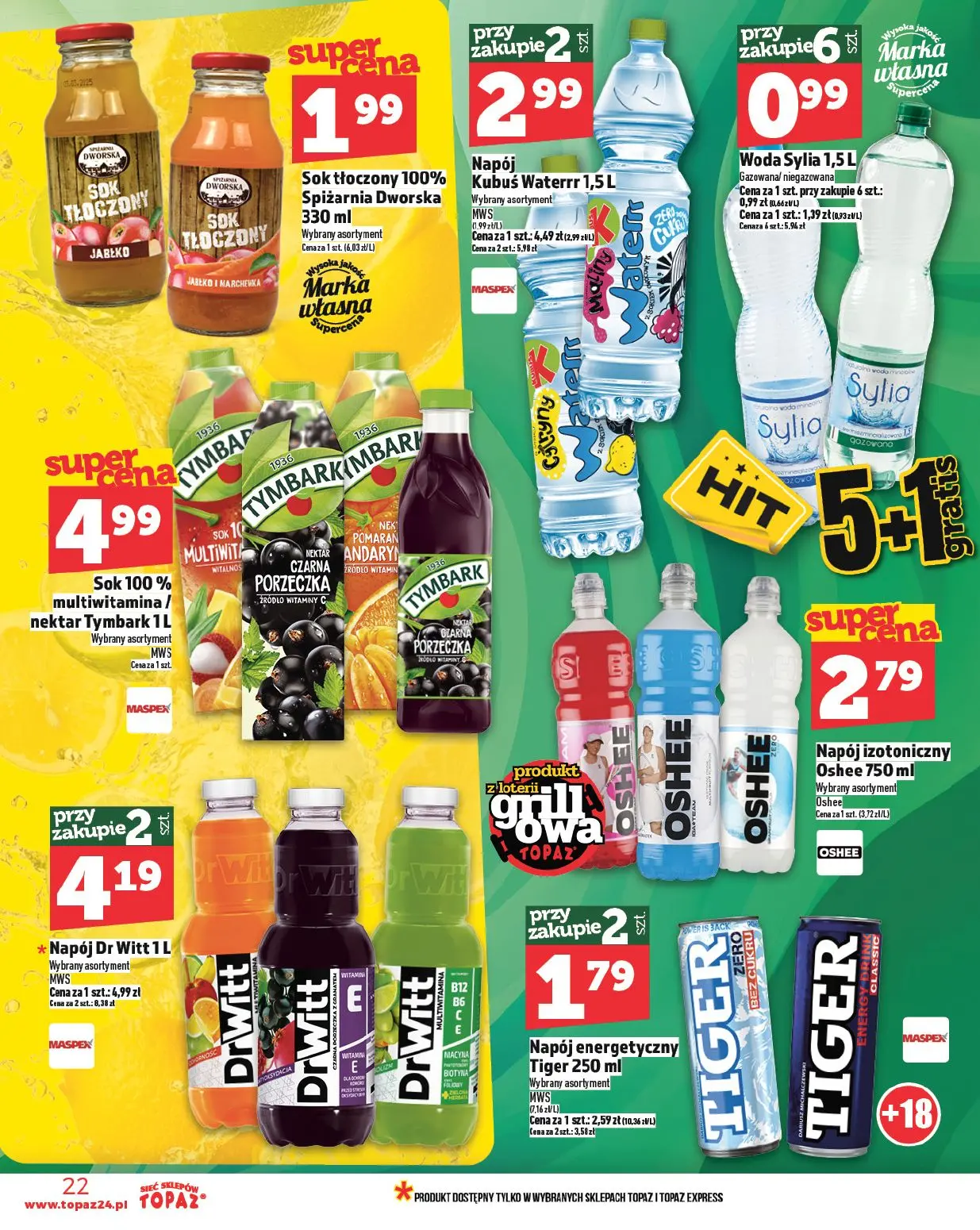 gazetka promocyjna Topaz Ogólna - Strona 22