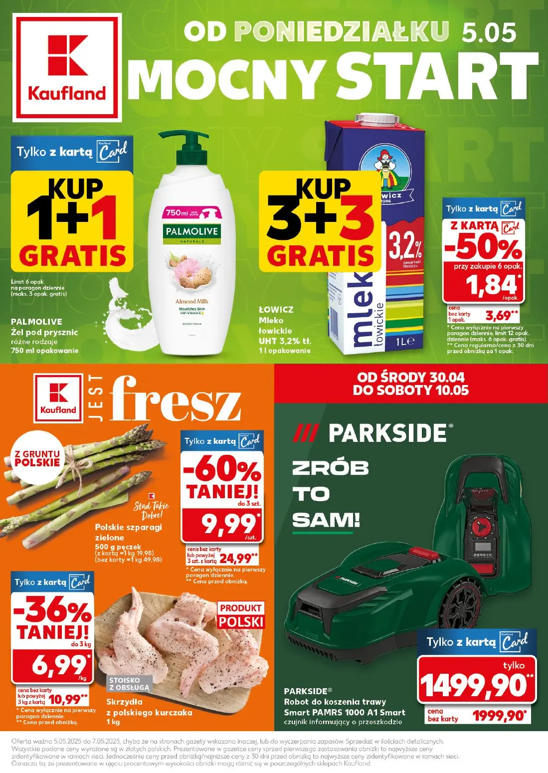 gazetka promocyjna Kaufland Mocny start - Strona 1