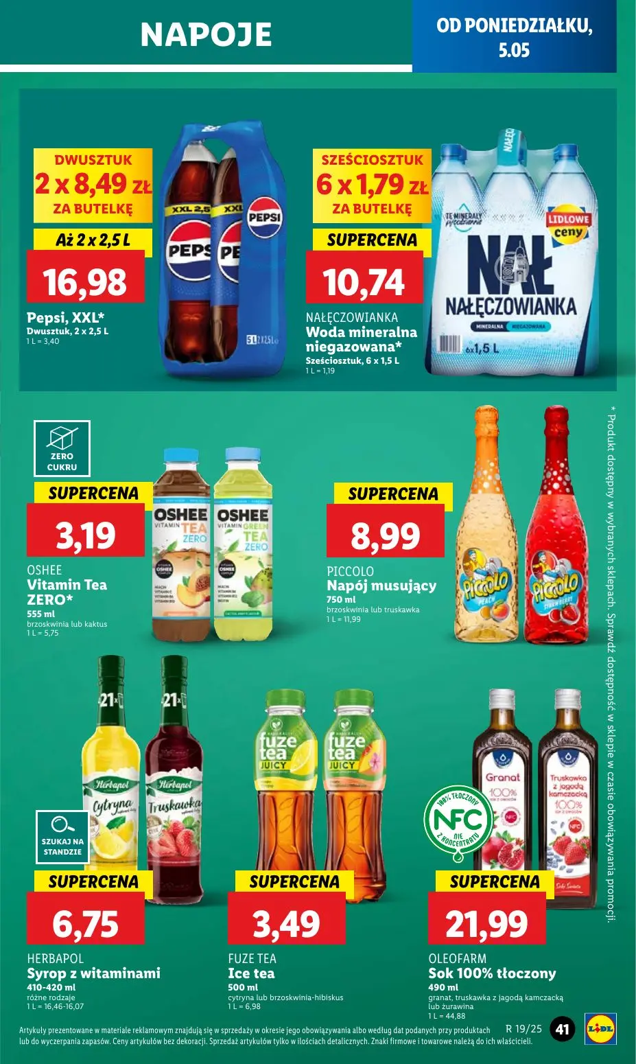 gazetka promocyjna LIDL Od poniedziałku - Strona 47