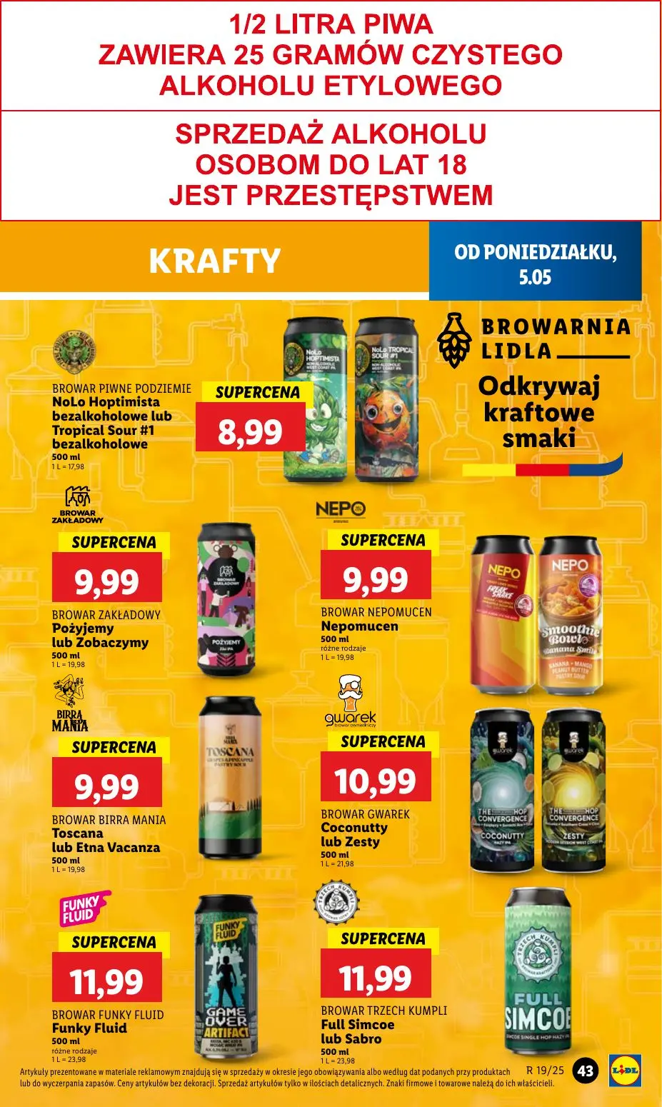 gazetka promocyjna LIDL Od poniedziałku - Strona 49