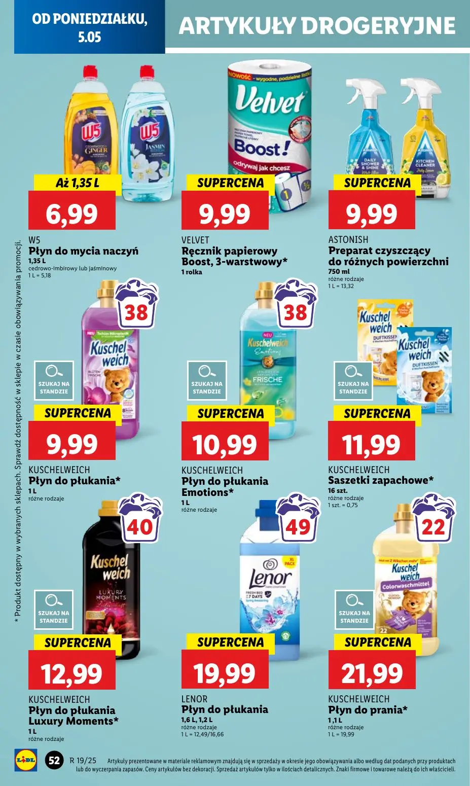 gazetka promocyjna LIDL Od poniedziałku - Strona 60