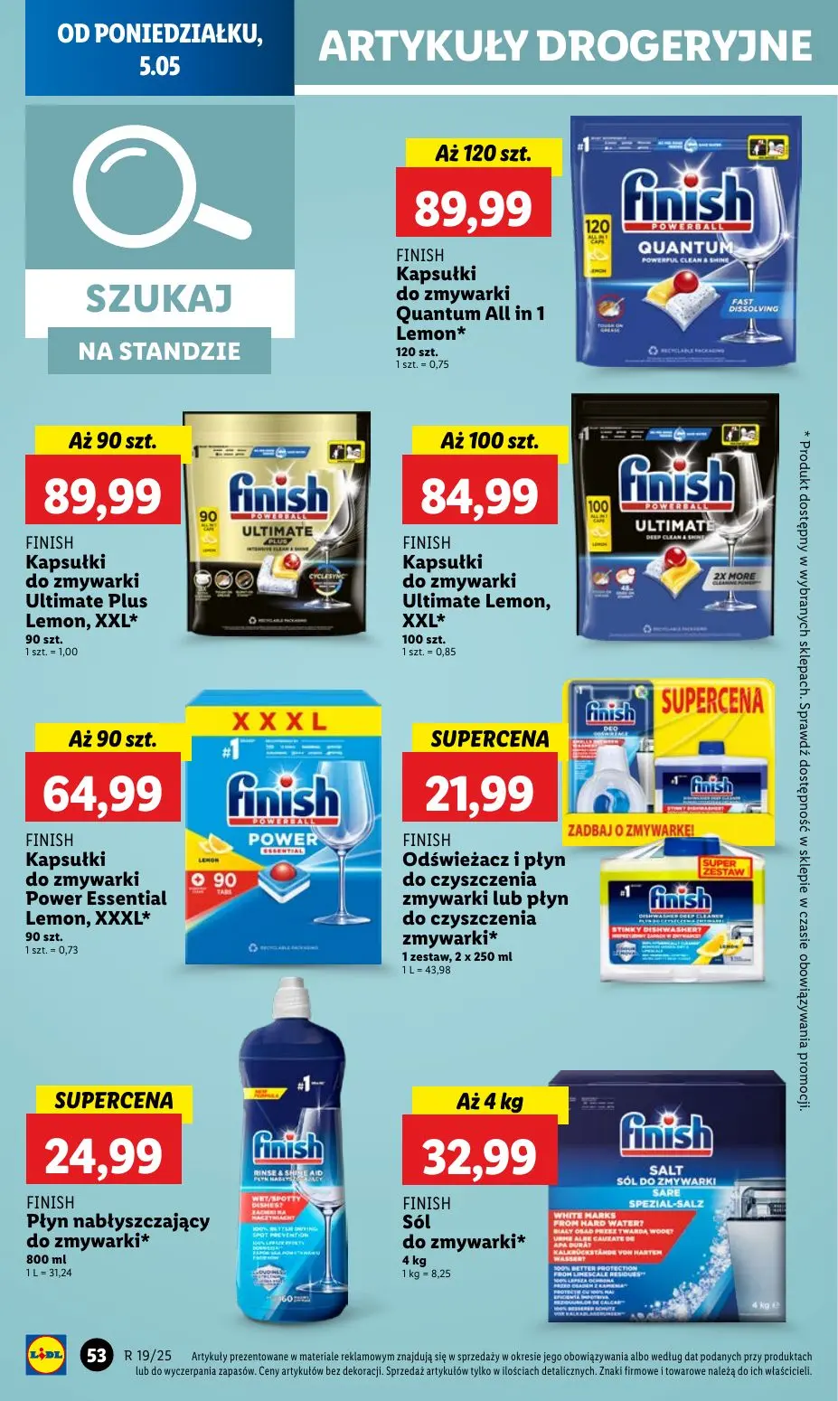 gazetka promocyjna LIDL Od poniedziałku - Strona 62