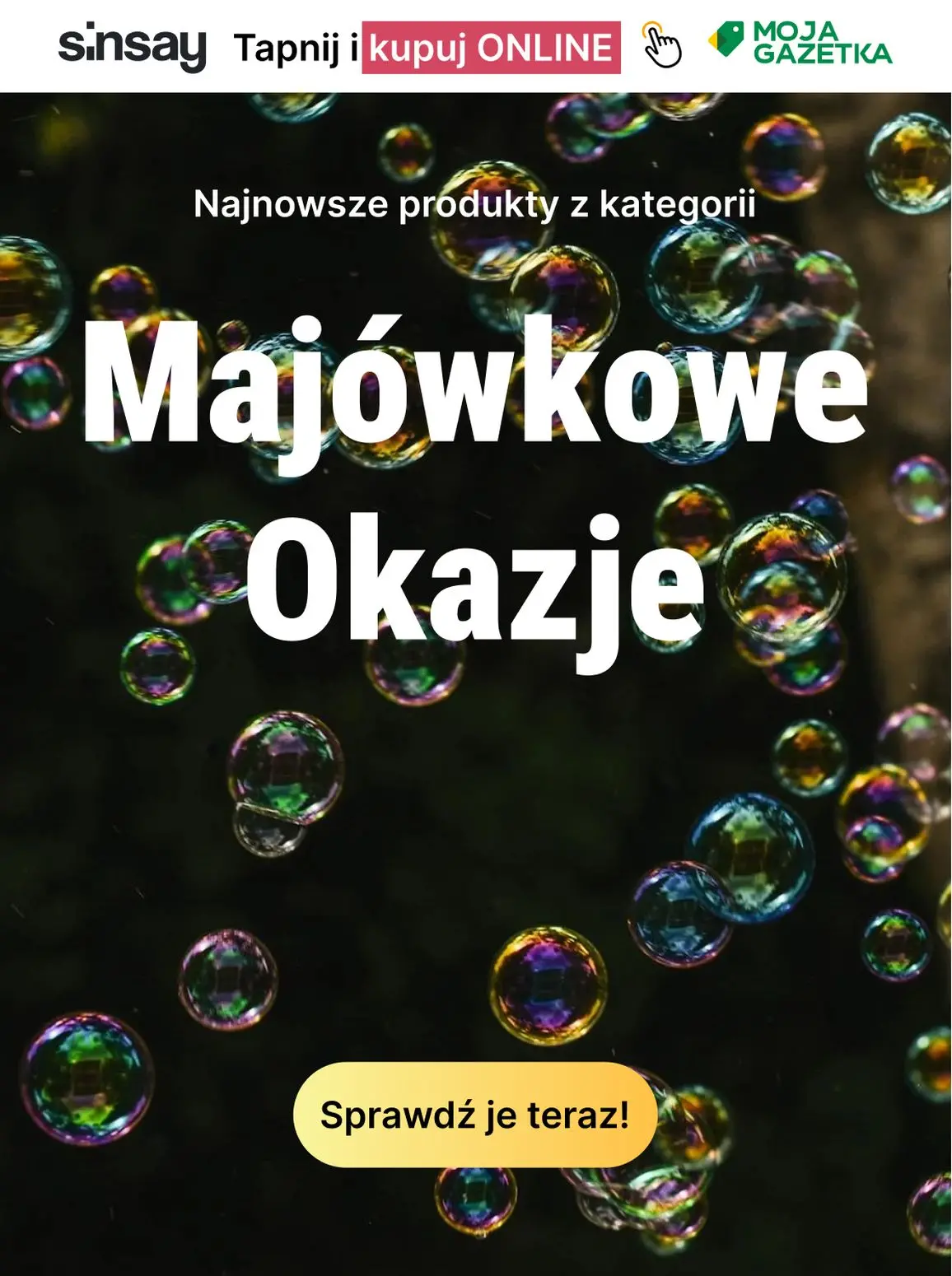 gazetka promocyjna Sinsay 💚 [-30%] na kategorię Majowe Okazje - Strona 12