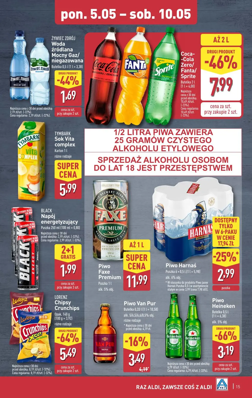 gazetka promocyjna ALDI Nowy tydzień, nowe super okazje - Strona 15