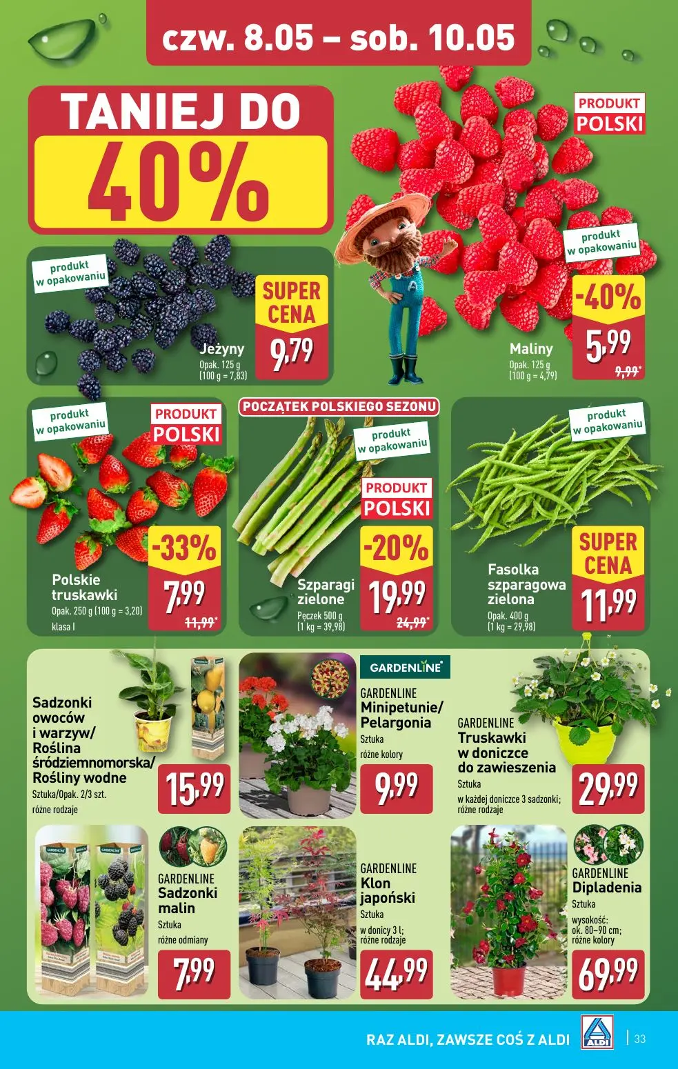 gazetka promocyjna ALDI Nowy tydzień, nowe super okazje - Strona 33