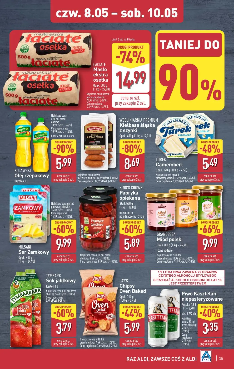 gazetka promocyjna ALDI Nowy tydzień, nowe super okazje - Strona 35