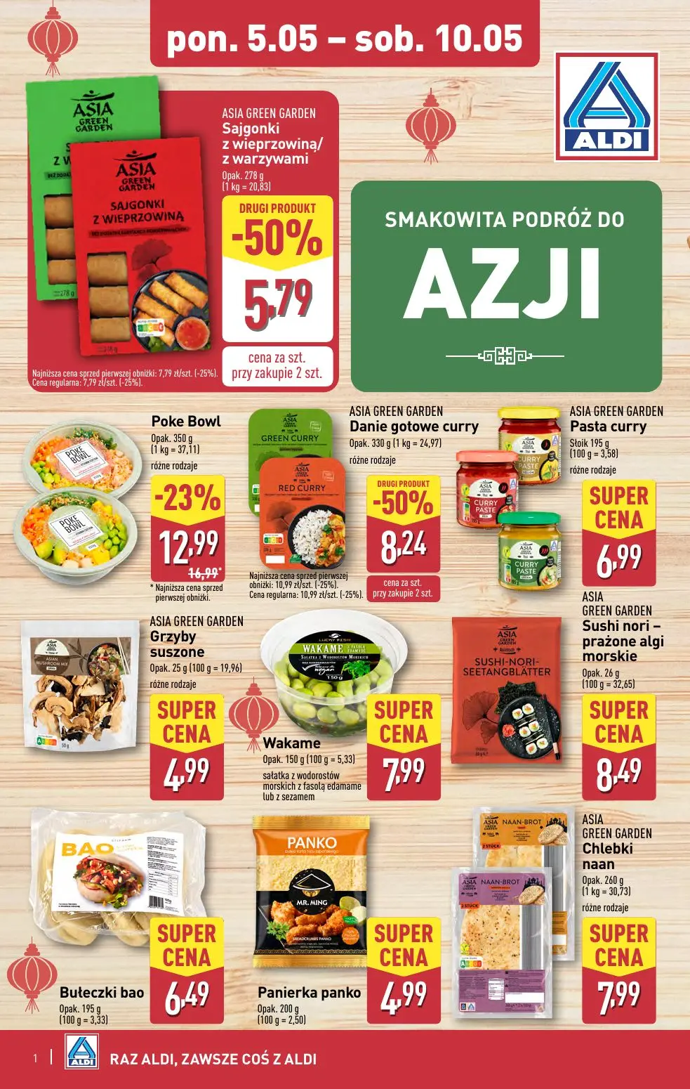 gazetka promocyjna ALDI Miej fantazję na Azję - Strona 1
