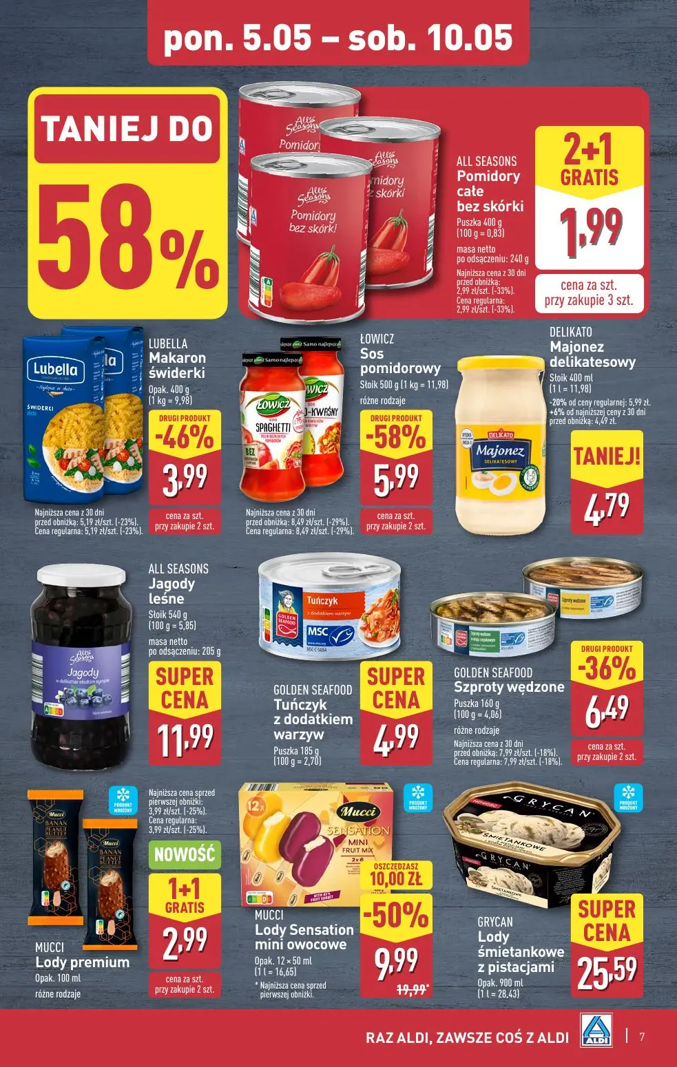 gazetka promocyjna ALDI Nowy tydzień, nowe super okazje - Strona 7