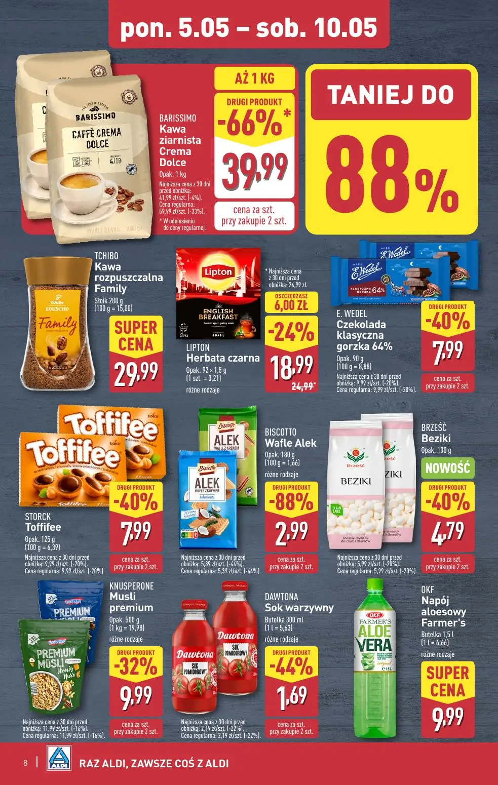 gazetka promocyjna ALDI Nowy tydzień, nowe super okazje - Strona 8