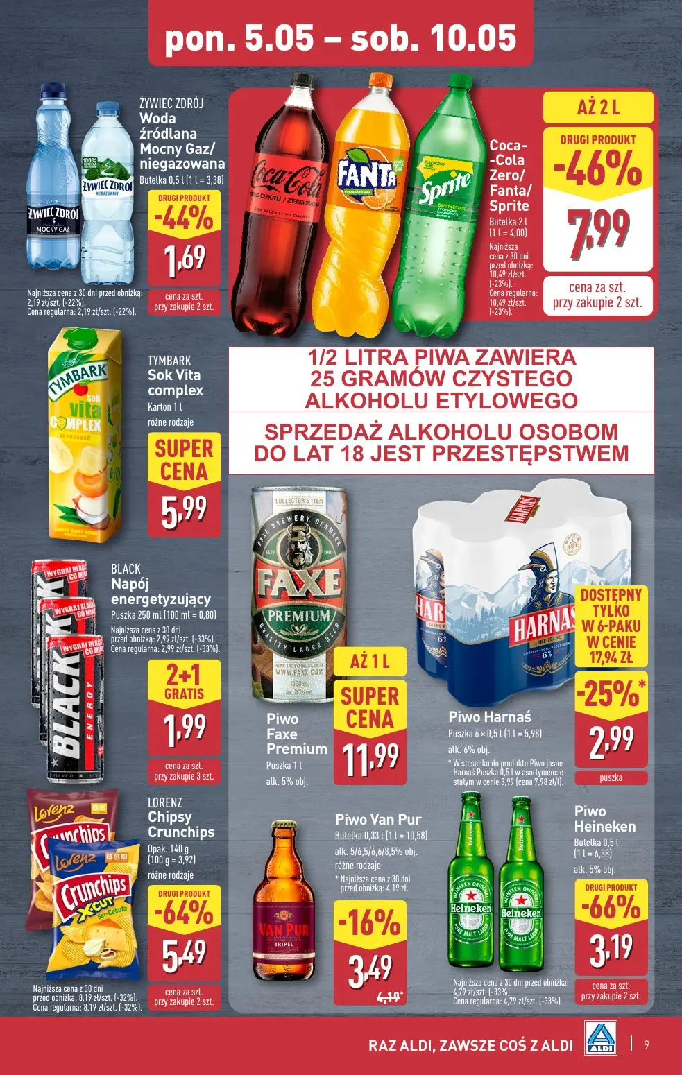 gazetka promocyjna ALDI Nowy tydzień, nowe super okazje - Strona 9