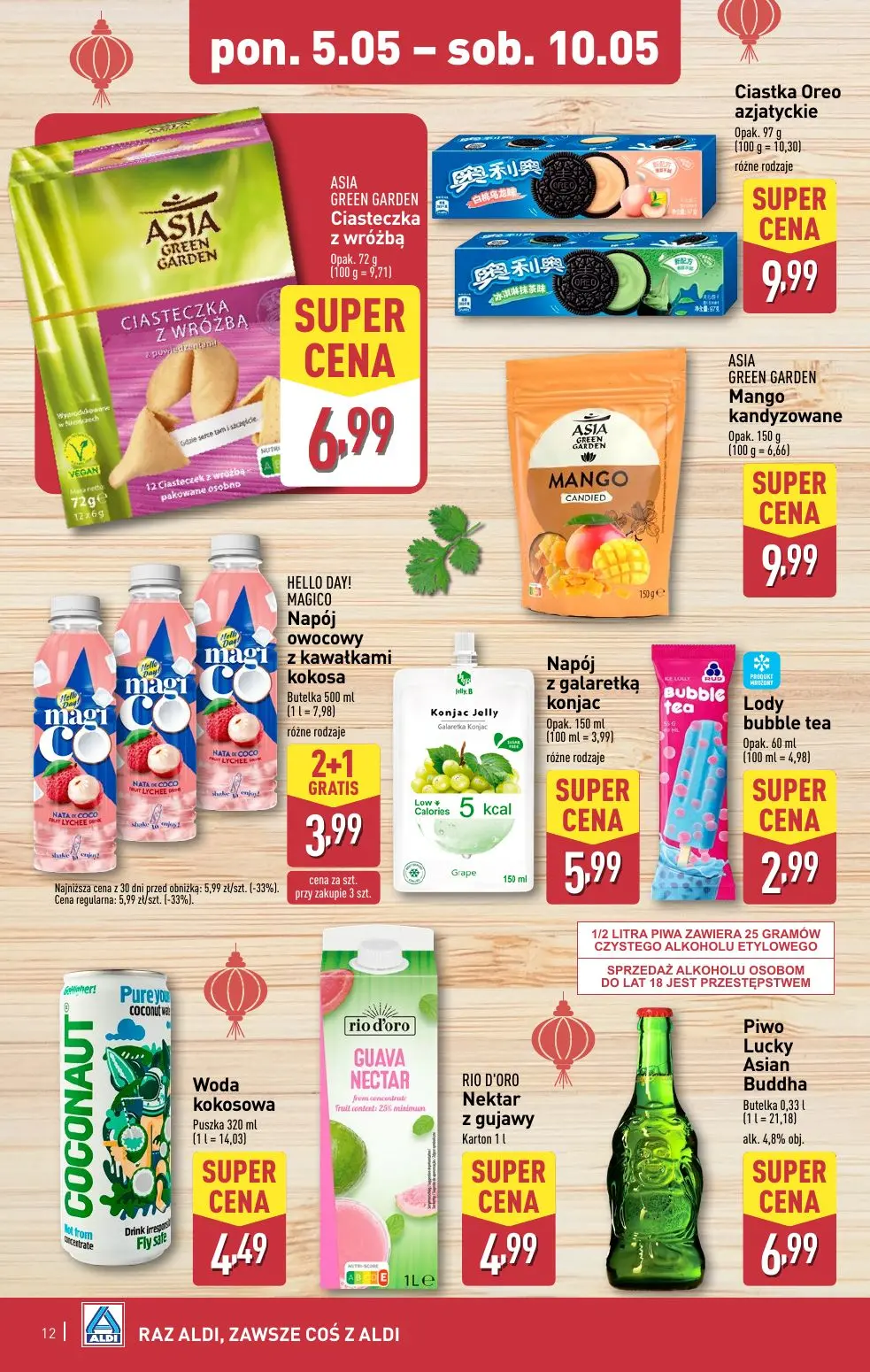 gazetka promocyjna ALDI Nowy tydzień, nowe super okazje - Strona 12