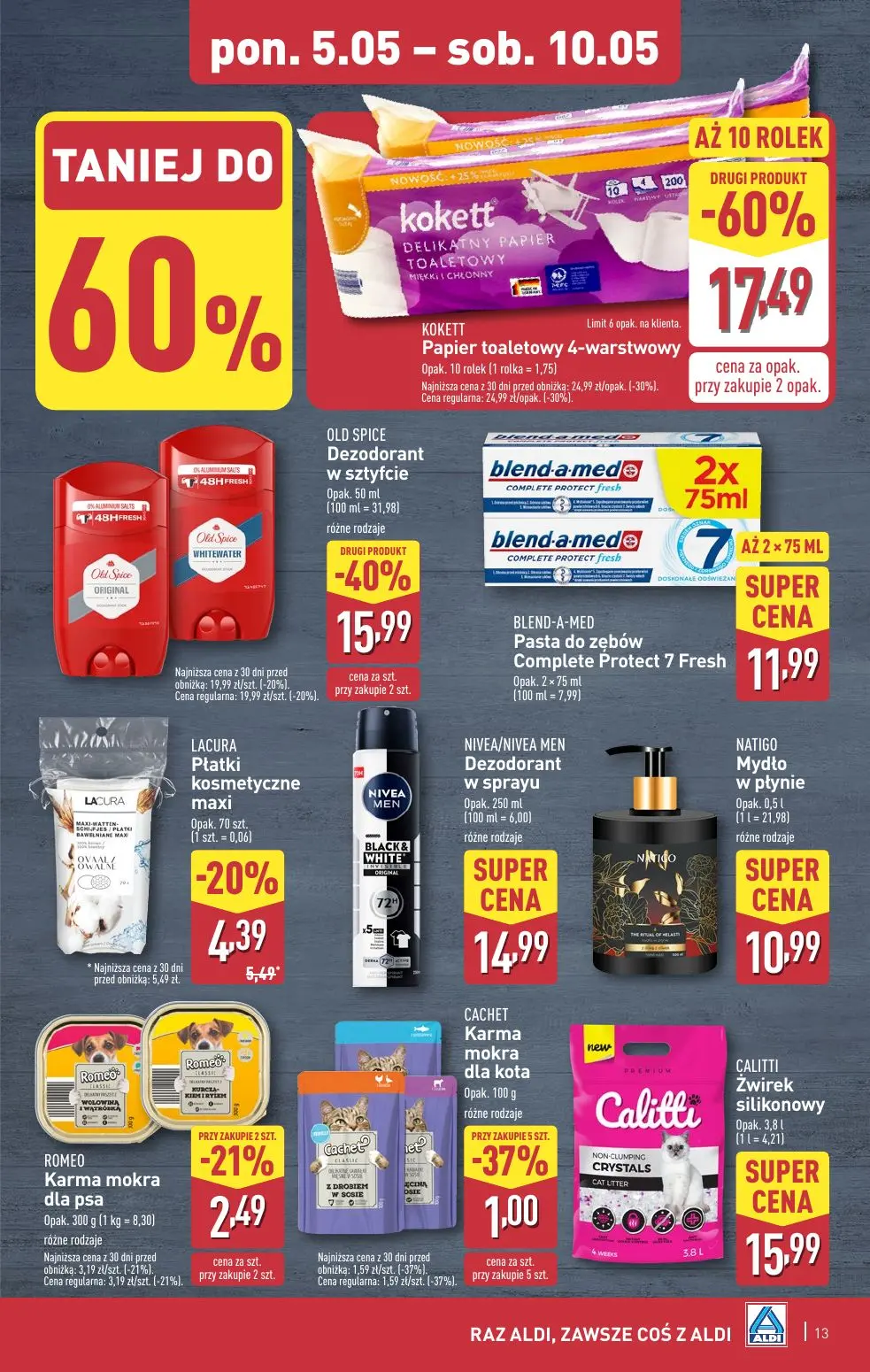 gazetka promocyjna ALDI Nowy tydzień, nowe super okazje - Strona 13