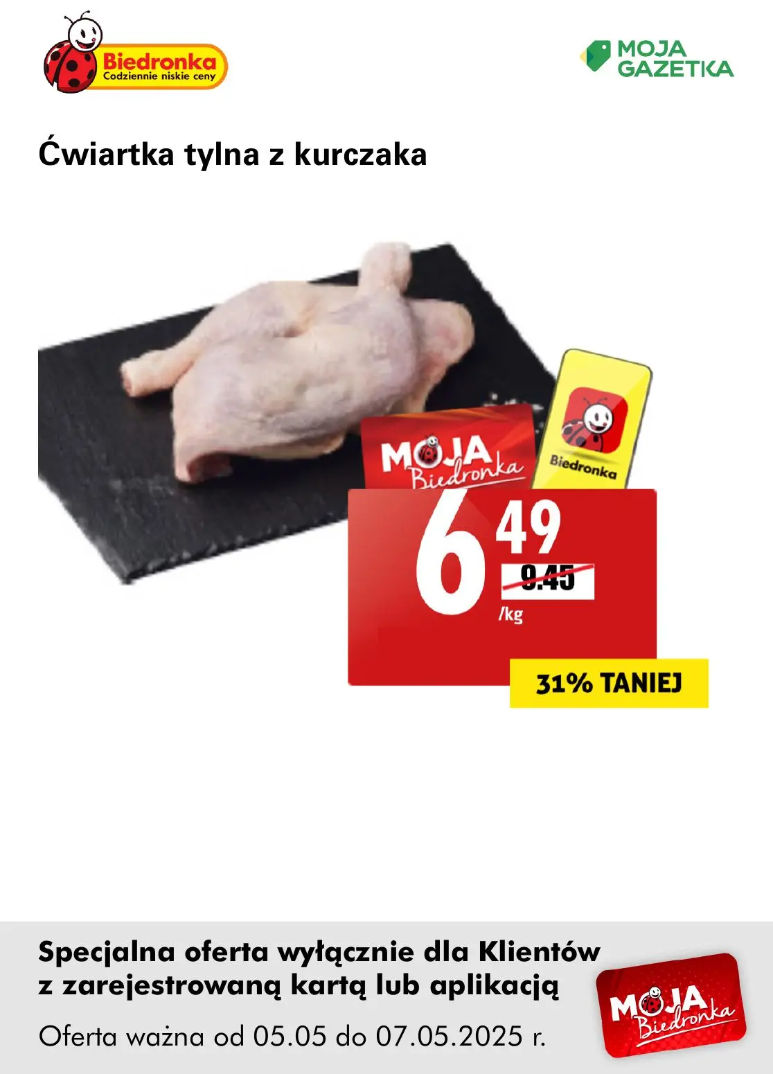 gazetka promocyjna Biedronka Oferta z kartą Moja Biedronka - Strona 3