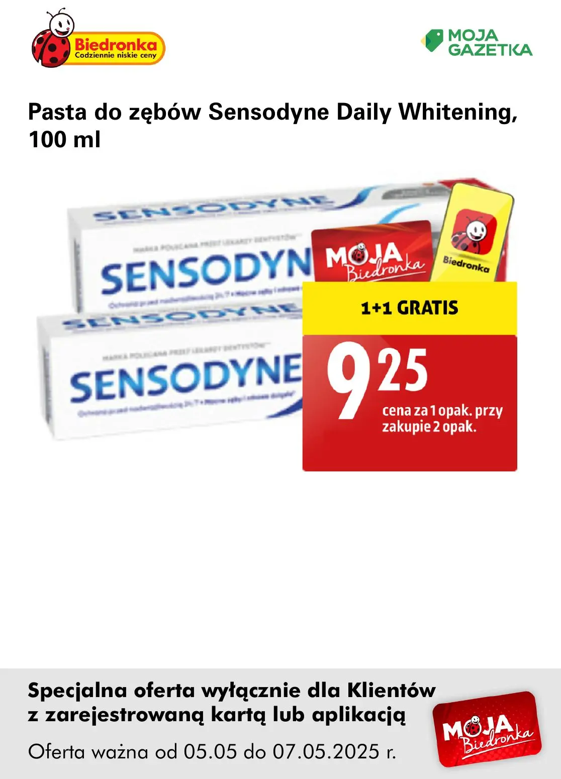gazetka promocyjna Biedronka Oferta z kartą Moja Biedronka - Strona 4