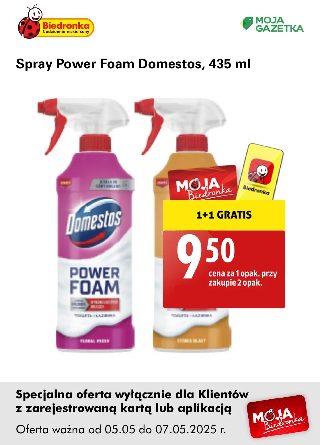 gazetka promocyjna Biedronka Oferta z kartą Moja Biedronka - Strona 5