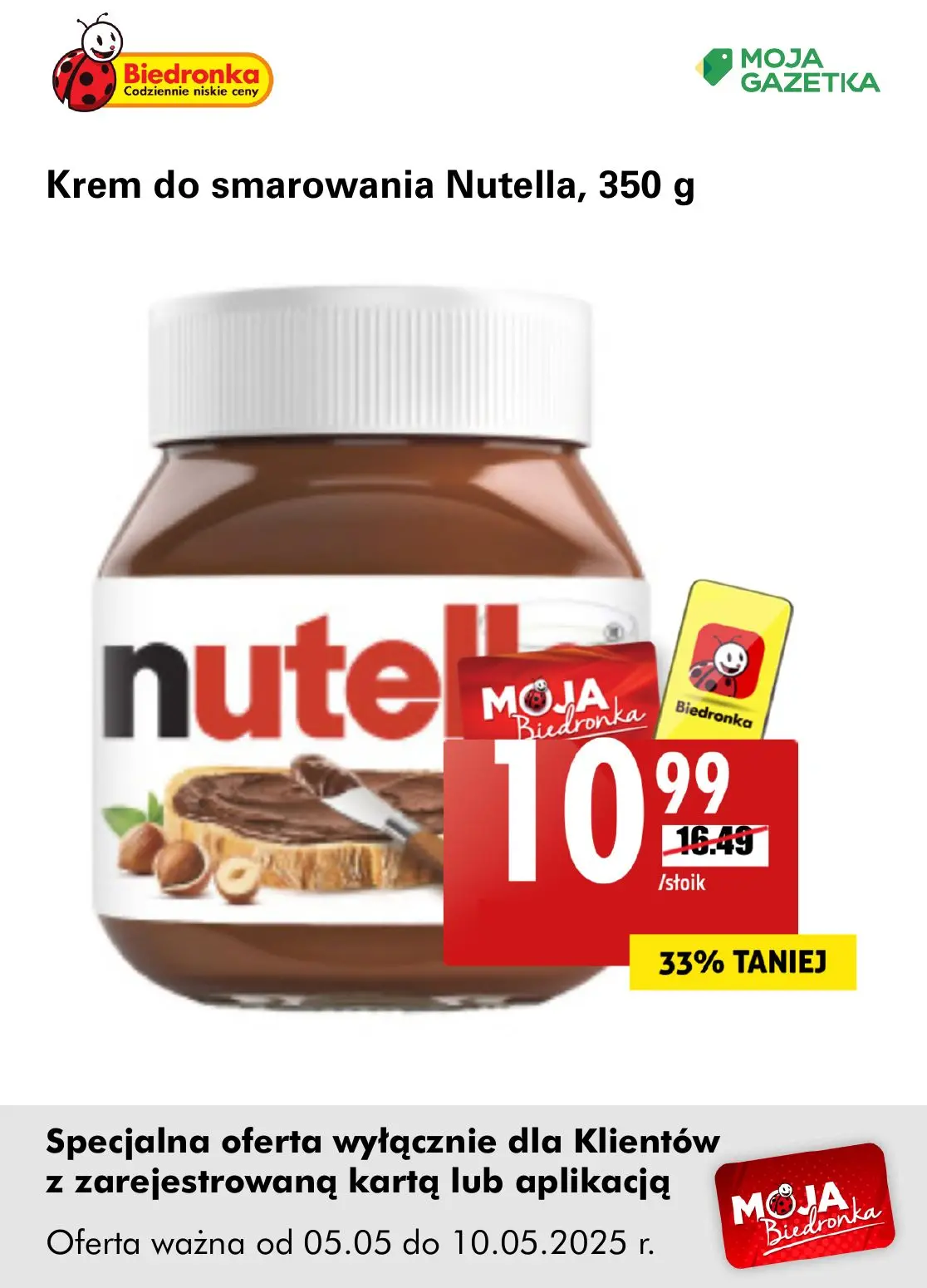 gazetka promocyjna Biedronka Oferta z kartą Moja Biedronka - Strona 6