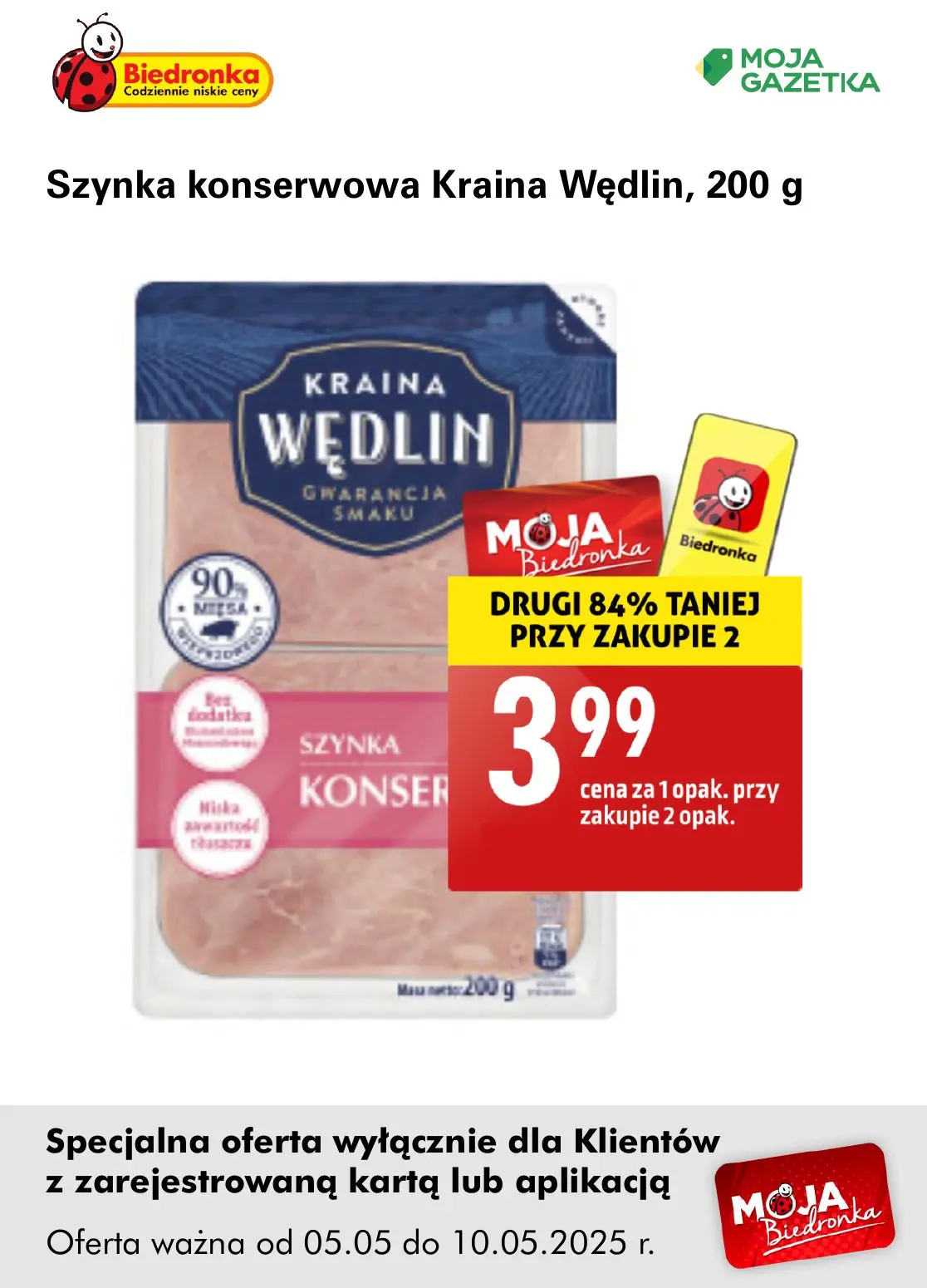 gazetka promocyjna Biedronka Oferta z kartą Moja Biedronka - Strona 8