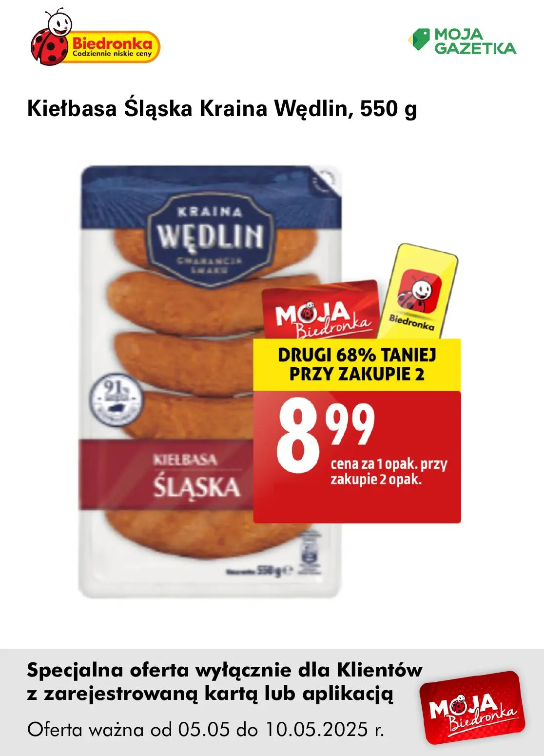gazetka promocyjna Biedronka Oferta z kartą Moja Biedronka - Strona 9